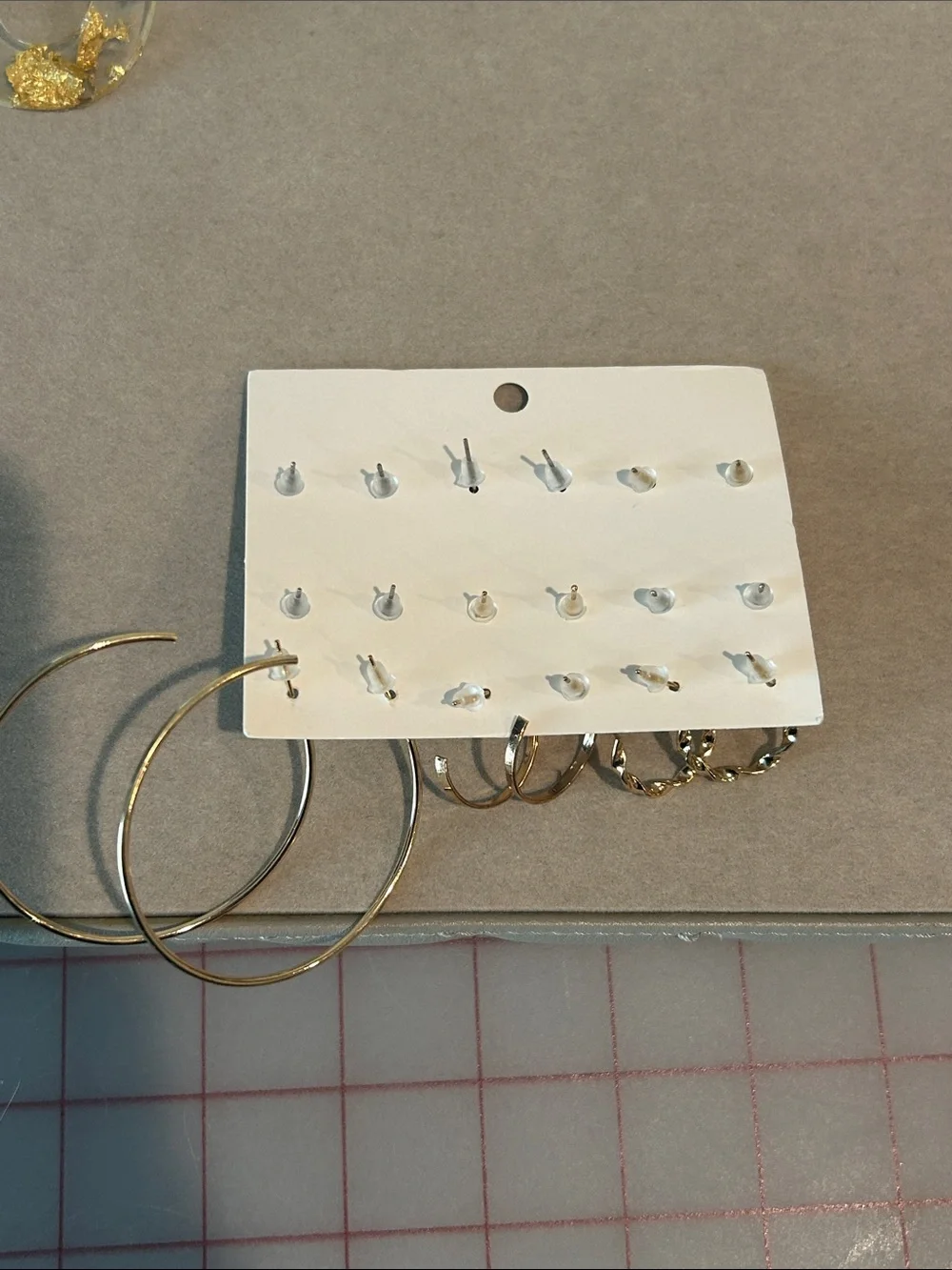 Fashion Jewelry Gold and Silver Mixed Earring Set - Assorted Styles
